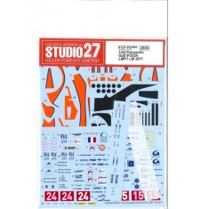 1/24 Pescarolo Gulf #15/24 LMP1 LeMans 2011 Decals for Simi-R #151105 kit