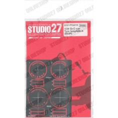 1/24 Group C Car Tyre Template Type A