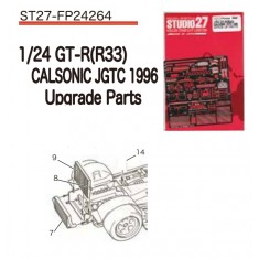 1/24 GT-R(R33) CALSONIC JGTC 1996 Upgrade Parts for Tamiya kit
