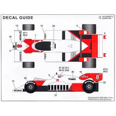 1/20 Multimedia kit - McLaren MP4/2 Brazilian Grand Prix/GP 1984