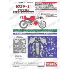 1/12 RGV (XR-79) WGP (1994) Conversion set for Tamiya kits (XR89)