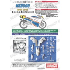 1/12 NSR500 WGP 1993 Conversion set for Tamiya kits