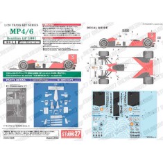 1/20 MP4/6 Brazilian GP 1991 Conversion set for Fujimi kits