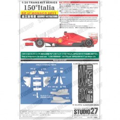 1/20 F150 Italia Monaco GP Convesion set for Fujimi kits