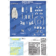 1/20 P34 Spanish GP 1976 #4 Conversion set for Tamiya kits