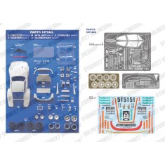 1/24 935 Kremer #51 Zolder 1977 Conversion set for Tamiya kits