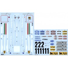 1/12 Ferrari 312T 1975/76 Decal for Tamiya kit
