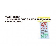 1/12 Honda NSR500 #9 (1989) Option Decal for Hasegawa Kit