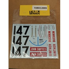 1/12 HONDA RA273 Option Decal for Tamiya kits
