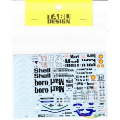 1/20 MP4/4 FULL SPONSOR for Tamiya #20022