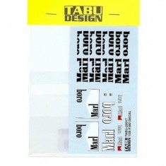 1/20 Ferrari F300 1998 Sponsor 'M' Decal