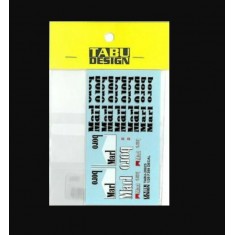 1/20 Ferrari F399 Sponsor 'M' Decal