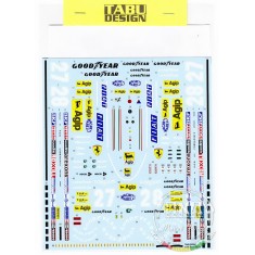 1/20 Ferrari 126 C2 Full Sponsor Decals for Fujimi kit