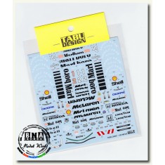 1/20 Decals for MP4/6 Full Sponsor (for Fujimi 090443)