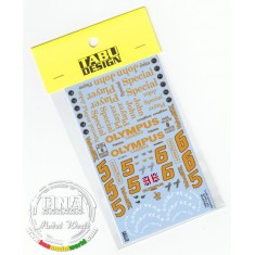 Option Decals for 1/20 Type 78 for Fujimi kit