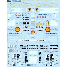 1/20 F310B Full Sponsor Decal