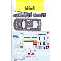 1/24 Nissan GTR (R33) Calsonic JGTC (1995 - 1998) Decals for Tamiya kit