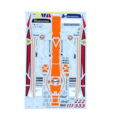 1/24 McLaren F1-GTR 'Gulf' #1/#2/#3 FIA-GT 1997 Decal