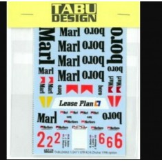 1/24 McLaren F1 GTR Zhuhai 1996 Sponsor Decals