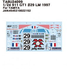 1/24 911 GT1 #29 LM 1997 Decal for Tamiya kits