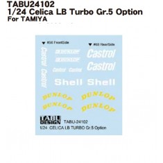 1/24 Toyota Celica LB Turbo Gr.5 Option Decal