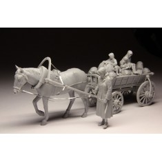 1/35 Russian Refugees with Cart 1941-1945