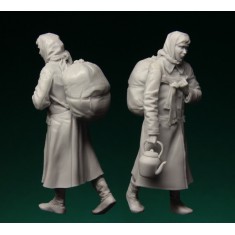 1/35 Russian Refugee Woman 1941-1945 (1 figure)