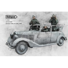 1/35 "On the Road" - German Staff Car Crews 1941 (3 figures)