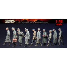 1/48 German POWs 1944-1945 (Big Set - 10 Figures)