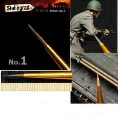 Kolinsky Paint Brush - Round Size 1