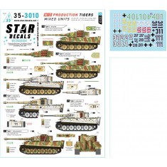 1/35 Mid Tigers Decal - s.Pz.Abt. 501, s.Pz.Abt. 502, s.Pz.Kp Hummel, s.SS-Pz.Abt. 501