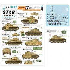 1/35 PzKpfw IV Ausf H and J Decal - Normandy France in 1944 #2