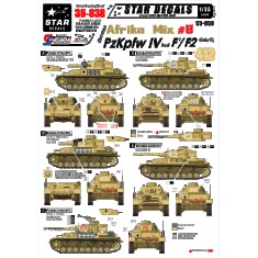 1/35 Decals for German Afrika Mix #8 - Pz.Kpfw.IV Ausf.F / F2 Early G
