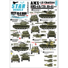 1/35 AMX-13 Chaffee & AMX-13/75 SS-11 ATGW French Cold War Markings and Algeria
