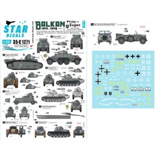 Decals for 1/35 WWII Balkan Vol.2 - 7. SS-Gebirgs Division Prinz-Eugen in Yugoslavia