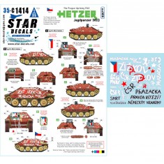 1/35 JagdPanzer 38(t) Hetzer Decals - Prague Uprising, 1945 #1