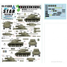1/35 Indochine Decal #10 - French M36B2, R.B.C.E.O. , R.B.F.M. and R.I.C.M.