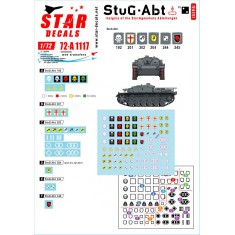 Decals for 1/72 StuG-Abt #2 Generic Insignia and Unit Markings for the Sturmgeschutz