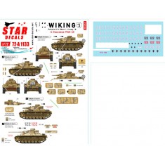 Decals for 1/72 Wiking # 5. Pz III J Short, Pz III J Long, Pz III N in Caucasus 1942-43