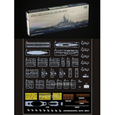 1/700 USS Indiana (BB-58) South Dakota-class Fast Battleship [Deluxe Edition]