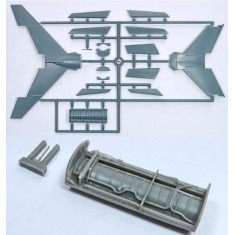 1/72 RF-8 Wings Sprue and Bay for SW72149/50