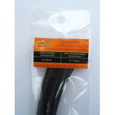 2.5mm Ultra-Thin Wall Shrink Tube (Black) 10pcs