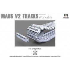 1/35 German Super Heavy Tank Maus V2 Tracks with Sprockets for Dragon kit (Workable)