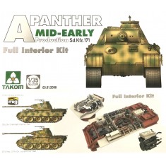 1/35 Panther Ausf.A (SdKfz.171) Mid-early Production [Full Interior Kit]