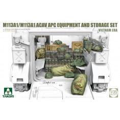 1/35 Vietnam War M113A1/M113A1 ACAV APC Equipment and Storage Set