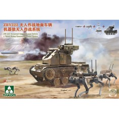 1/35 ZRY-222 UCGV and ''Robot Wolves'' Unmanned Combat System