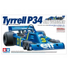 TAMIYA Tyrell P34 SIX WHEELR 1∶12 SCALE 1/12 Tyrrell P34 Six Wheeler with Photo-etched parts Tamiya 12036