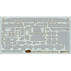 1/48 Zimmerit Coating Sheet for German Panzer IV Ausf.H for Tamiya kit #32584