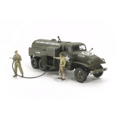 1/48 US 2 1/2 Ton 6x6 Airfield Fuel Truck (w/3 figures)