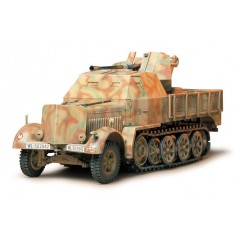1/35 German 8-ton Semi-Track 3.7cm Flak 37 Sd.kfz. 7/2 Armored Cab Type